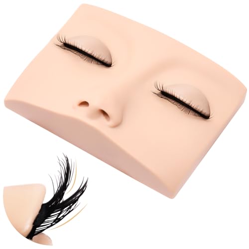 Double Layer Lash Mannequin Head - Removable Eyelids