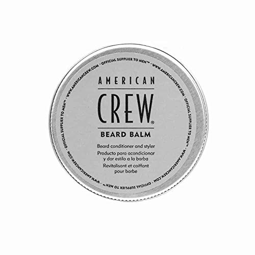 American Crew Beard Balm, Conditioner & Styler, Sweet Almond Oil, Shea Butter, 2.3 Fl Oz