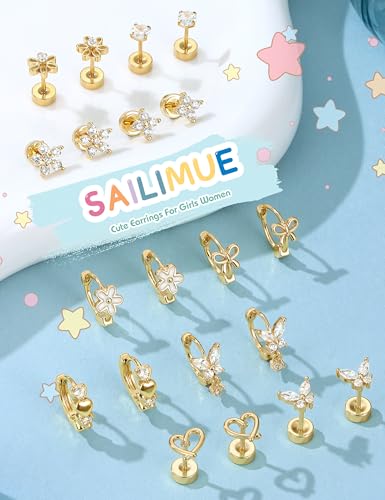 Hypoallergenic Surgical Steel Earrings for Sensitive Ears