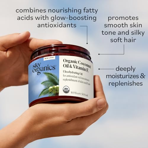 Sky Organics Castor Oil & Coconut Oil & Vitamin E