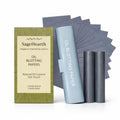 Natural Oil Blotting Papers, 100% Natural Pulp Paper, 1 Prefill Roll and 2 Refill Rolls, Soft Touch Oil Control for Face