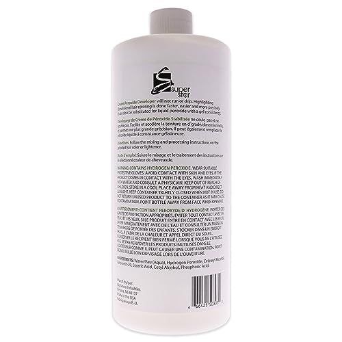 Super Star Cream Peroxide Developer 30V HC 32oz