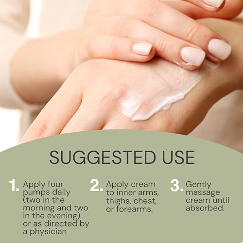 BIOLABS PRO Pregnenolone Cream 2.5% - Bioidentical Natural Pregnenolone - 25mg Per Dose - Three Month Supply - Luxury Bottle - 3.6oz