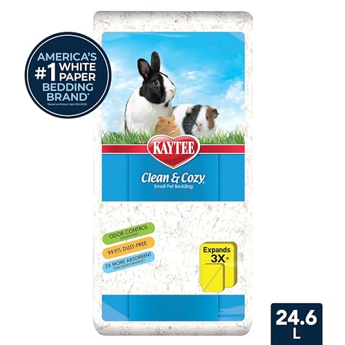 Kaytee Clean & Cozy White Small Animal Pet Bedding 24.6 Liters