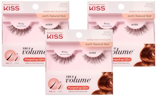 KISS True Volume Ritzy Lashes 14mm Natural Hair
