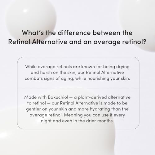 Uncommon Beauty Retinol Alternative with Bakuchiol and Niacinamide - Gentle Anti-Aging Face Serum - Reduces the Look Of Fine Lines and Wrinkles - All Skin Types, Vegan, Cruelty Free, 1.35 Fl OZ