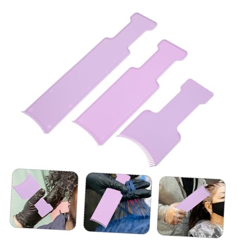 3-Piece Professional Hair Highlighting Board Kit for Salon & Home Use