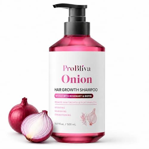 ProBliva Onion Shampoo for Hair Growth with Biotin & Rosemary