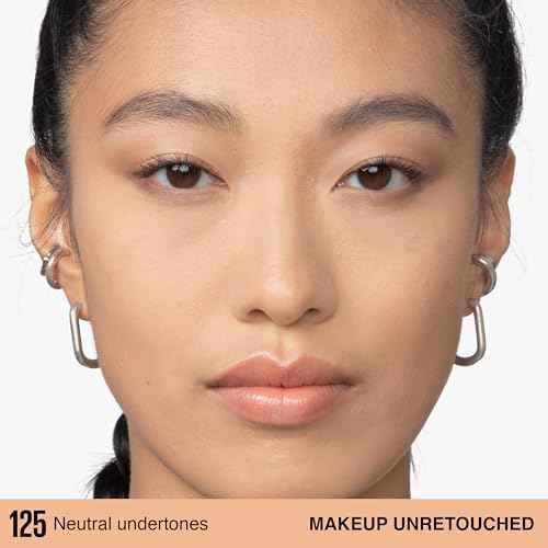 Maybelline Super Stay Lumi-Matte Foundation, Lightweight and Buildable Full Coverage Foundation Makeup For Up To 30HR Wear, 125, 1 Count