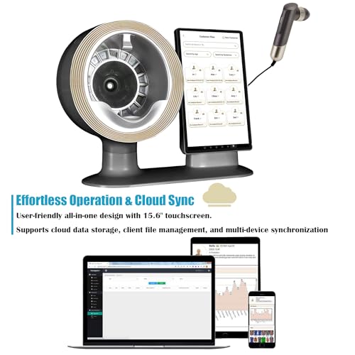 M17 Professional Skin Analysis Machine - 10-Spectrum Facial Scanner