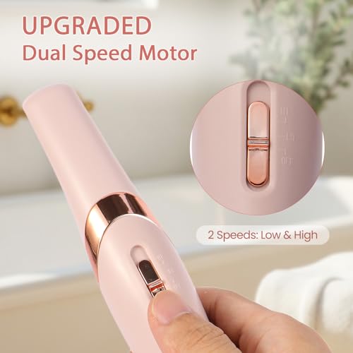 ZABOUL Electric Foot Callus Remover with 2 Roller Heads
