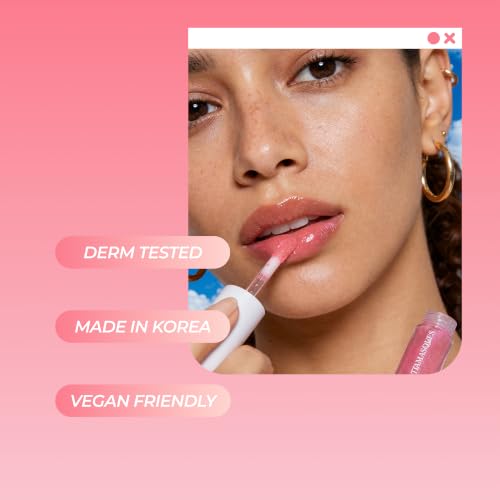 Vitamasques Korean Lip Oil - Strawberry Glaze Plumping Treatment