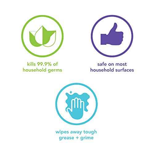 Method Antibacterial Bathroom Cleaner, Kills 99.9% of household germs, Spearmint, 28 Fl Oz, 4 pack