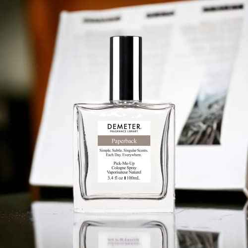DEMETER Paperback 3.4 Oz Cologne Spray, Perfume for Women and Men