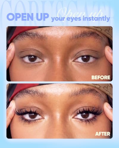 CORUSCATE Manga Lash Clusters with Bottom Lashes | Spiky Anime Eyelash