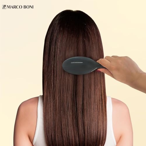 Marco Boni Professional Hair Extension Detangling Brush - Onyx Black