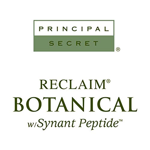 Principal Secret reclaim BOTANICAL Anti-Aging Skincare Green Myrtle Exfoliating Face Clay Mask with Minerals, Botanicals, Antioxidants, Peptides, Women and Men 1.7oz