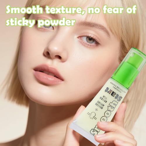 SmoothStart Poreless Mattifying Primer ? Niacinamide & Green Tea Extract for Oil Control, Blurs Pores, Lightweight Non-Greasy Makeup Base, Vegan & Cruelty-Free, 0.68 fl oz/20ml