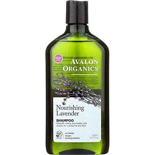 Avalon Organics Lavender Nourishing Shampoo, 11-Ounce Bottle (Pack of 3)