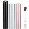 Travel Perfume Atomizer Bottles - 3 Pack, 8ml Refillable Spray Set