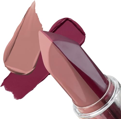 2-in-1 Matte Metallic Lipstick & Lip Liner | Waterproof Long Wear