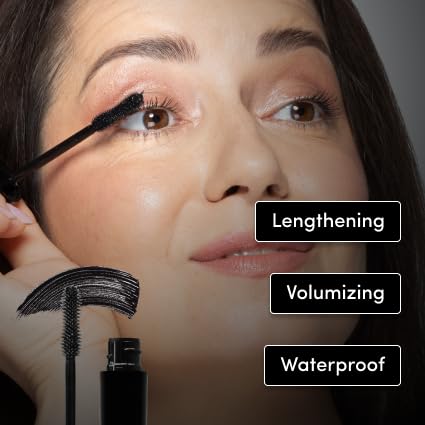 Billion Dollar Beauty Tubing Mascara - Waterproof Black