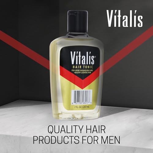 Vitalis Hair Tonic for Men – Non-Greasy Styling, 7 fl oz