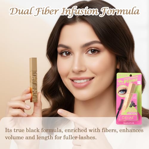 Fiber-Voluma Lengthening Mascara - Black