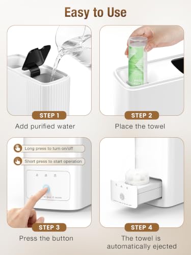 Hot Towel Dispenser 55°C Constant Temperature Warmer
