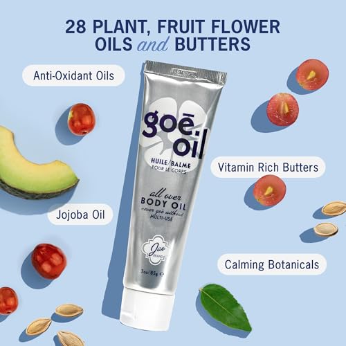 Jao Brand Go? Oil | All over Hand, Face, & Body Oil | Intensive Moisturizer & Hydrator With Natural Oil Extracts | Plant-Based, Gluten-Free | No Parabens & Sulphates | 3 oz