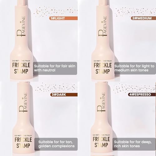 Freckle Stamp Pen for Natural Faux Freckles - Quick Dry & Waterproof
