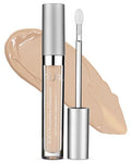 PÜR MINERALS 4-in-1 Sculpting Concealer Buff - Medium to Full Coverage, Hydrating, Brightening & Correcting for Dark Circles