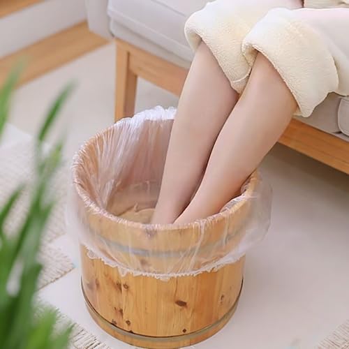25pcs Disposable Pedicure Liners with Elastic Band - Foot Bath Spa Liners