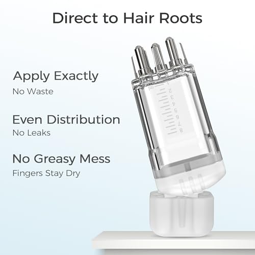 Minoxidil Applicator Comb - 2 Pack Hair Growth Serum Tool