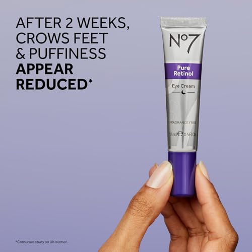 No7 Pure Retinol Eye Cream 0.5oz - Dark Circles & Wrinkles