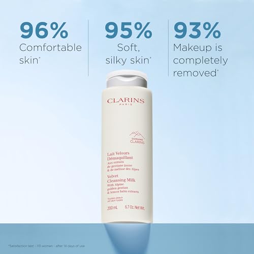 Clarins Hydrating Toning Lotion | Cleanses, Tones, Hydrates and Balances Skin's Microbiota |Plant-Based Ingredients, Including Aloe Vera | Alcohol-Free | Normal to Dry Skin Types