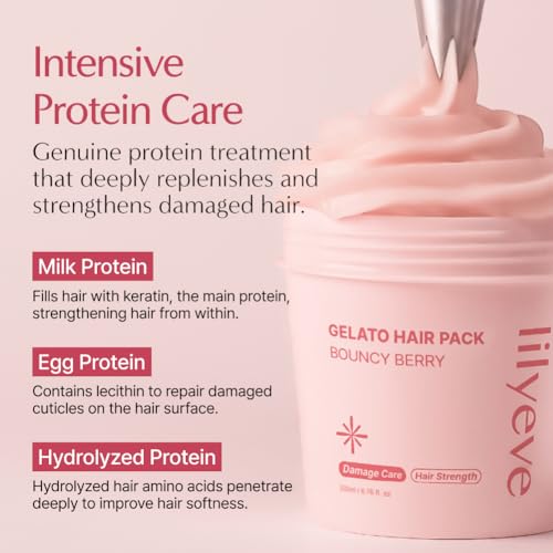 lilyeve Silky Banana Hair Mask - Protein Treatment for Damaged Hair