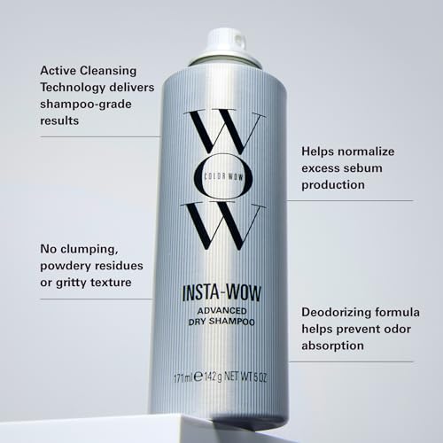 COLOR WOW Insta-WOW Advanced Dry Shampoo - Oil-Absorbing Formula