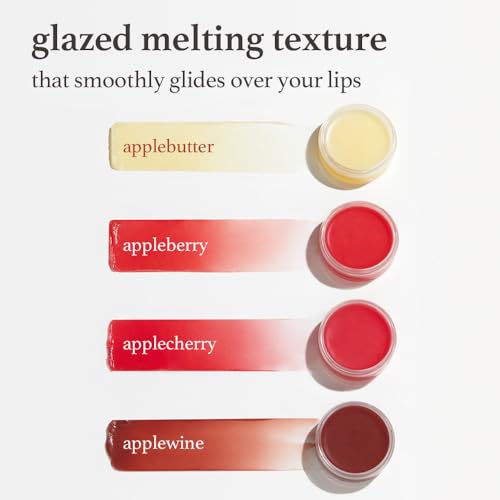 NOONI Appleberry Peptide Lip Mask - Overnight Hydrating Lip Care (0.42 oz)