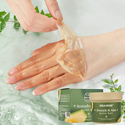 Avocado & Aloe Hand Peel-Off Mask - Moisturizing Wax 150g