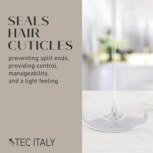 Tec Italy Silk Shine Hair Serum for Frizz Control & Heat Protection - 10.14 fl oz