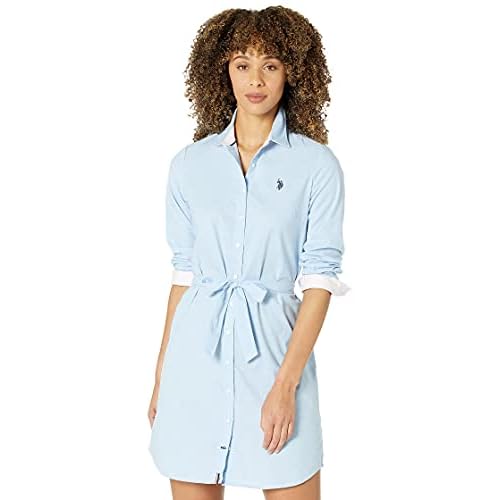 SOLID OXFORD DRESS
