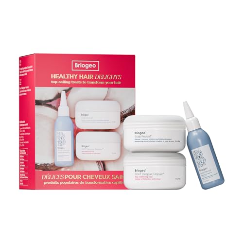 Briogeo Healthy Hair Delights Holiday Kit | Hair Repair Gift Set