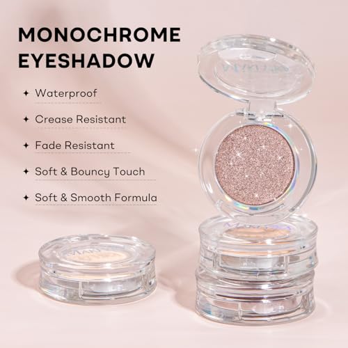 MAKI YIKA Long Lasting White Matte Eyeshadow for Women