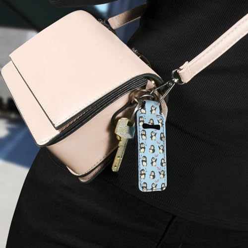 Chapstick Keychain Holder for Women – Lip Balm Carrier