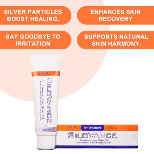 MedVance CuraVance SiloVance Gel - White, 3 Fl Oz (Pack of 1)