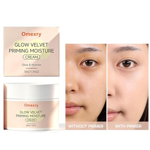 Glow Velvet Priming Moisture Cream - Pore Blurring Face Primer