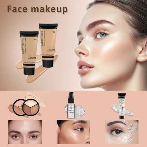 Makeup Kits for Teens Makeup Kit for Women Teenager Full Kit Makeup Set Gift for Teen Girls Eyeshadow Palette Foundation Concealer Makeup Set for Girls