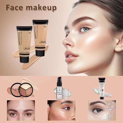 All-in-One Makeup Kit for Women & Girls - 18+ Shades