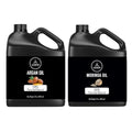 Naturevibe Botanicals Argan Oil 32oz and Moringa Seed Oil 32oz | Oil Combo
